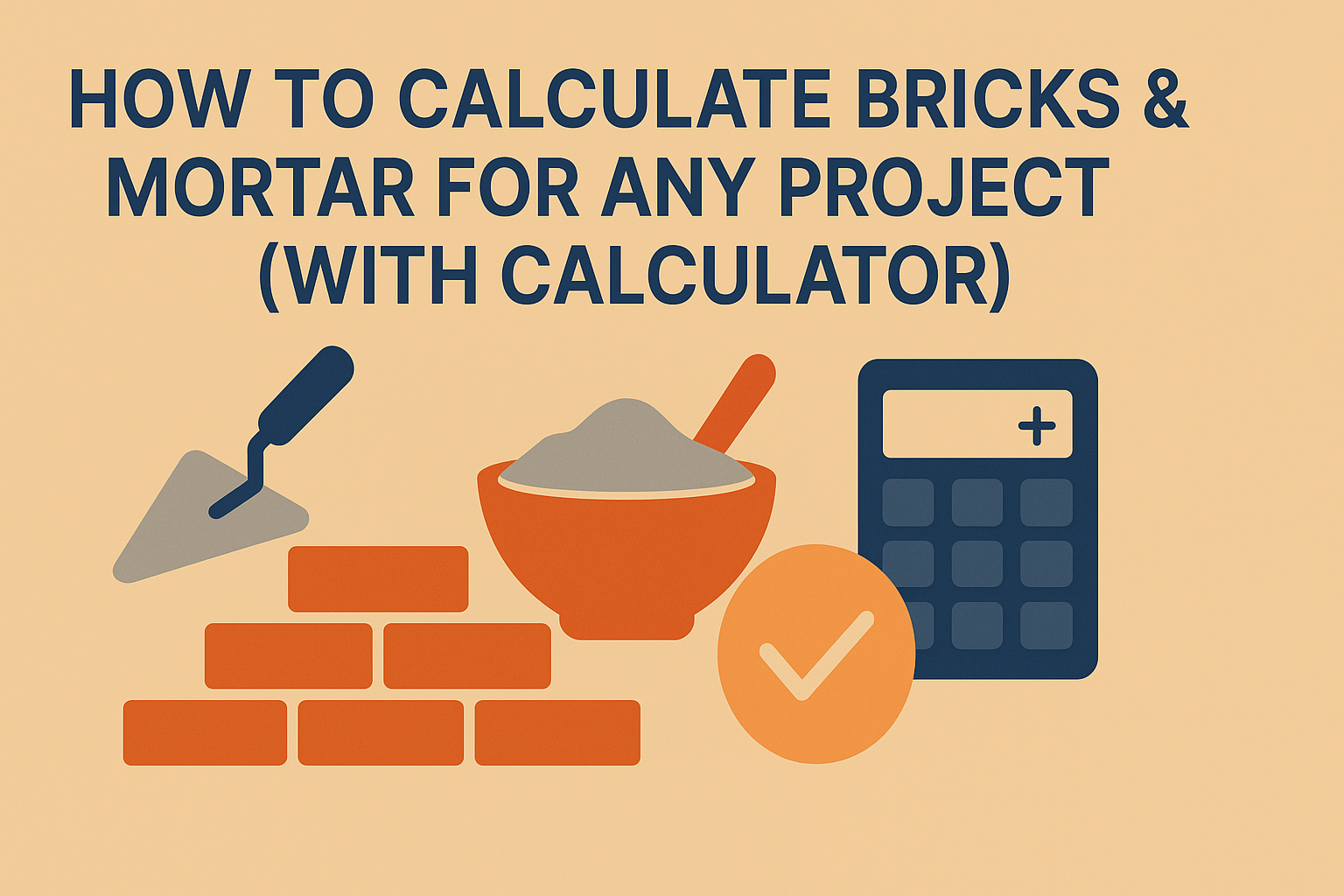 How to Calculate Bricks & Mortar for Any Project (with Calculator)
